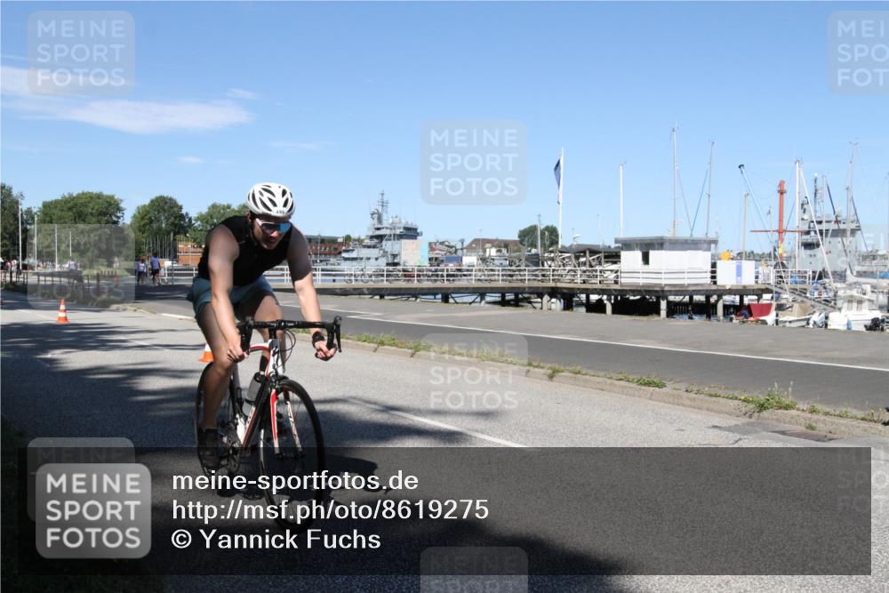 17.08.2025 - KN Förde Triathlon 2025 Yannick Fuchs http://msf.ph/oto/8619275 17.08.2025 13:18:29 Radfahren 407, 424, 480, 490, 505, 506 meine-sportfotos.de