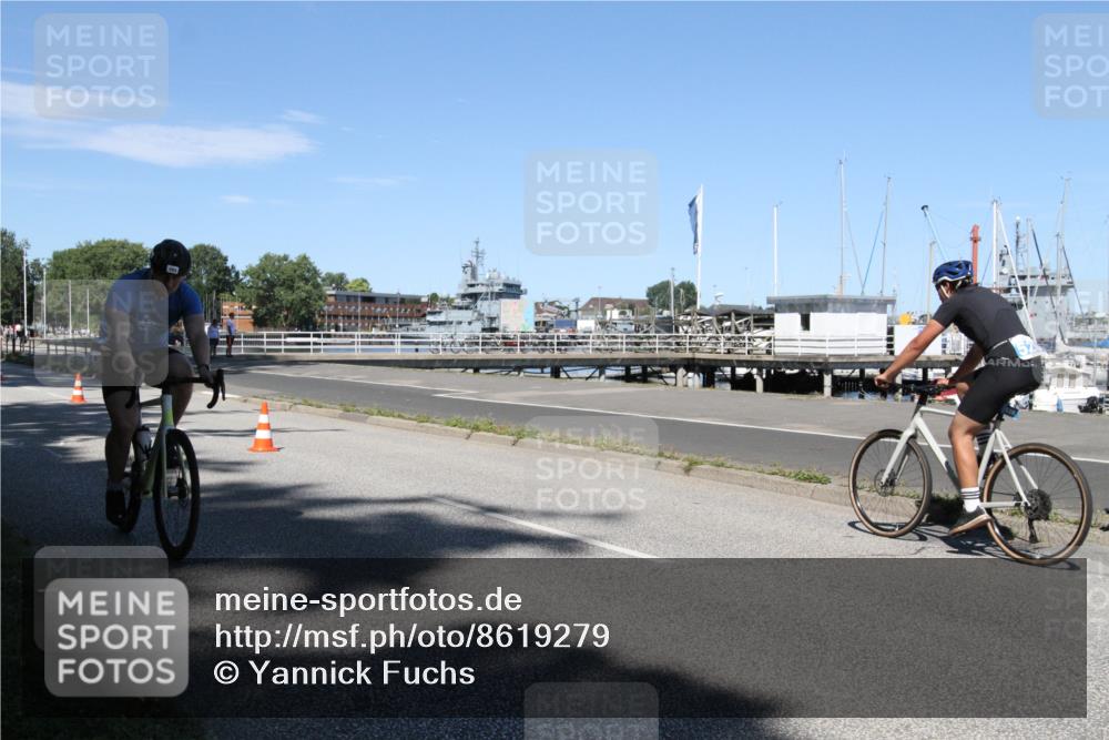 17.08.2025 - KN Förde Triathlon 2025 Yannick Fuchs http://msf.ph/oto/8619279 17.08.2025 13:18:38 Radfahren 440, 490, 495, 526 meine-sportfotos.de