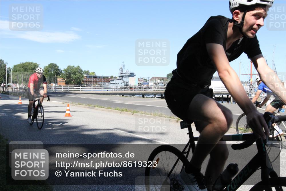 17.08.2025 - KN Förde Triathlon 2025 Yannick Fuchs http://msf.ph/oto/8619323 17.08.2025 13:19:33 Radfahren 397, 416, 457, 477, 482, 534 meine-sportfotos.de