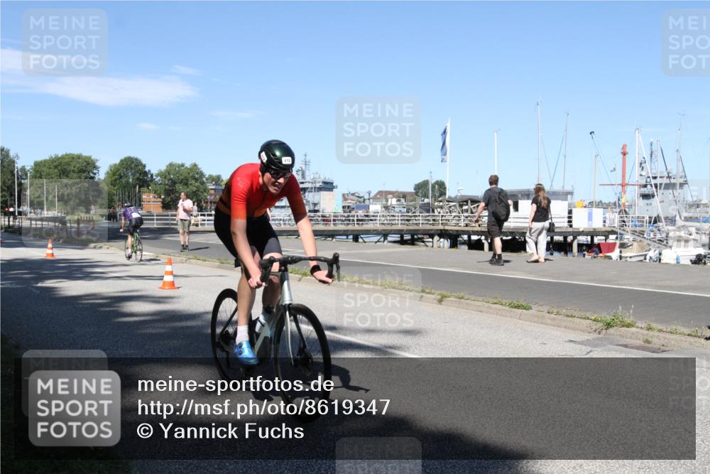 17.08.2025 - KN Förde Triathlon 2025 Yannick Fuchs http://msf.ph/oto/8619347 17.08.2025 13:20:08 Radfahren 424, 440, 472, 516 meine-sportfotos.de