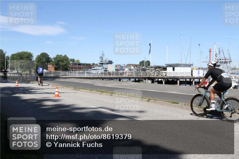 17.08.2025 - KN Förde Triathlon 2025 Yannick Fuchs http://msf.ph/oto/8619379 17.08.2025 13:20:43 Radfahren 438, 486, 511 meine-sportfotos.de