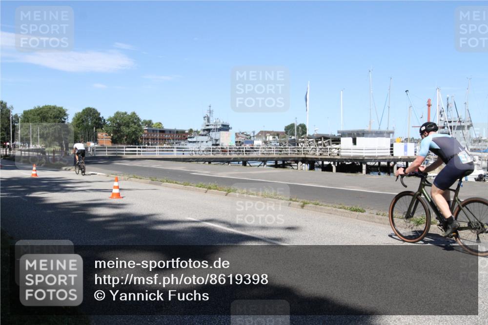 17.08.2025 - KN Förde Triathlon 2025 Yannick Fuchs http://msf.ph/oto/8619398 17.08.2025 13:21:08 Radfahren 416, 461, 496, 508, 517, 528 meine-sportfotos.de