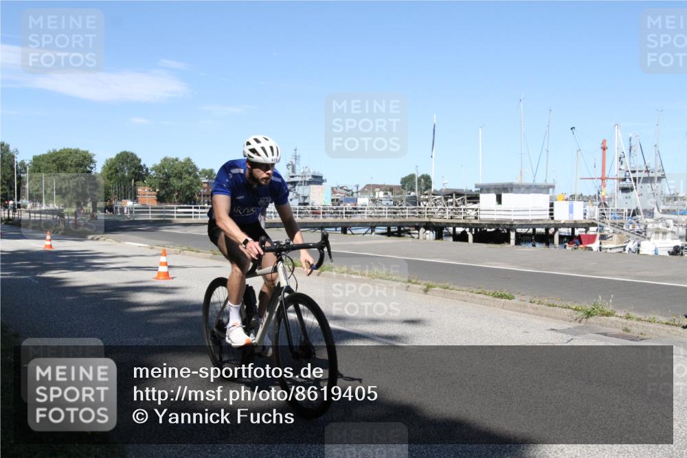 17.08.2025 - KN Förde Triathlon 2025 Yannick Fuchs http://msf.ph/oto/8619405 17.08.2025 13:21:21 Radfahren 446, 457, 477, 502 meine-sportfotos.de