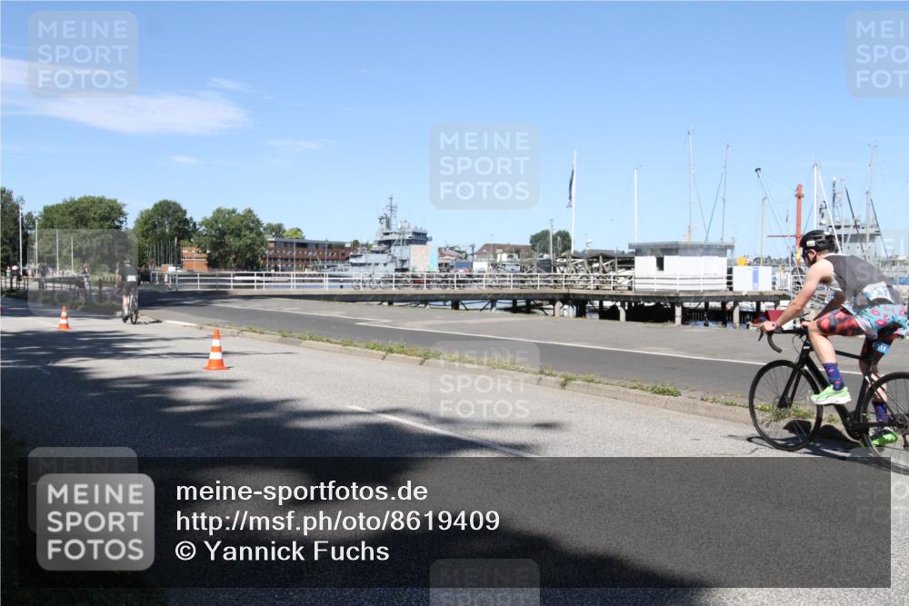 17.08.2025 - KN Förde Triathlon 2025 Yannick Fuchs http://msf.ph/oto/8619409 17.08.2025 13:21:28 Radfahren 446, 477, 512 meine-sportfotos.de