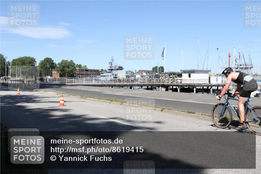 17.08.2025 - KN Förde Triathlon 2025 Yannick Fuchs http://msf.ph/oto/8619415 17.08.2025 13:21:46 Radfahren 516, 520 meine-sportfotos.de