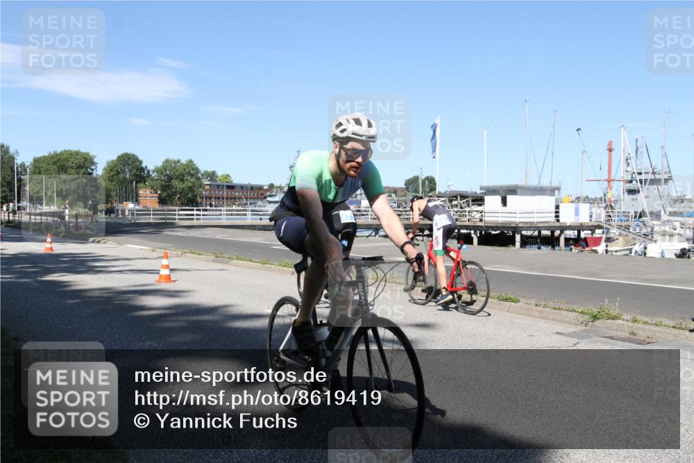17.08.2025 - KN Förde Triathlon 2025 Yannick Fuchs http://msf.ph/oto/8619419 17.08.2025 13:21:53 Radfahren 395, 434, 450, 471 meine-sportfotos.de