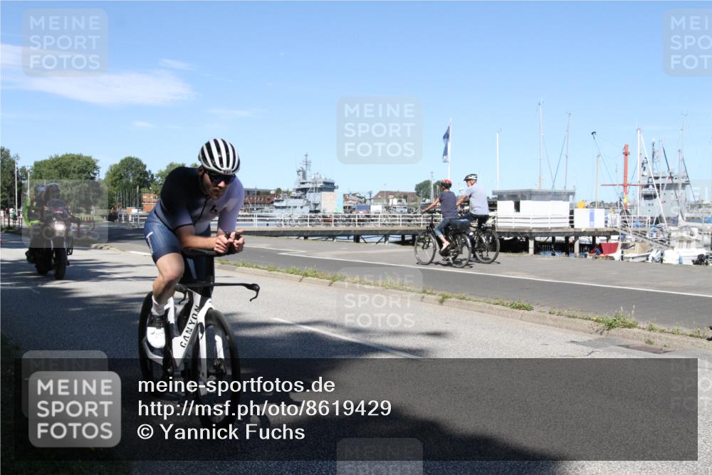 17.08.2025 - KN Förde Triathlon 2025 Yannick Fuchs http://msf.ph/oto/8619429 17.08.2025 13:22:01 Radfahren 411, 434, 437, 450, 460, 467 meine-sportfotos.de