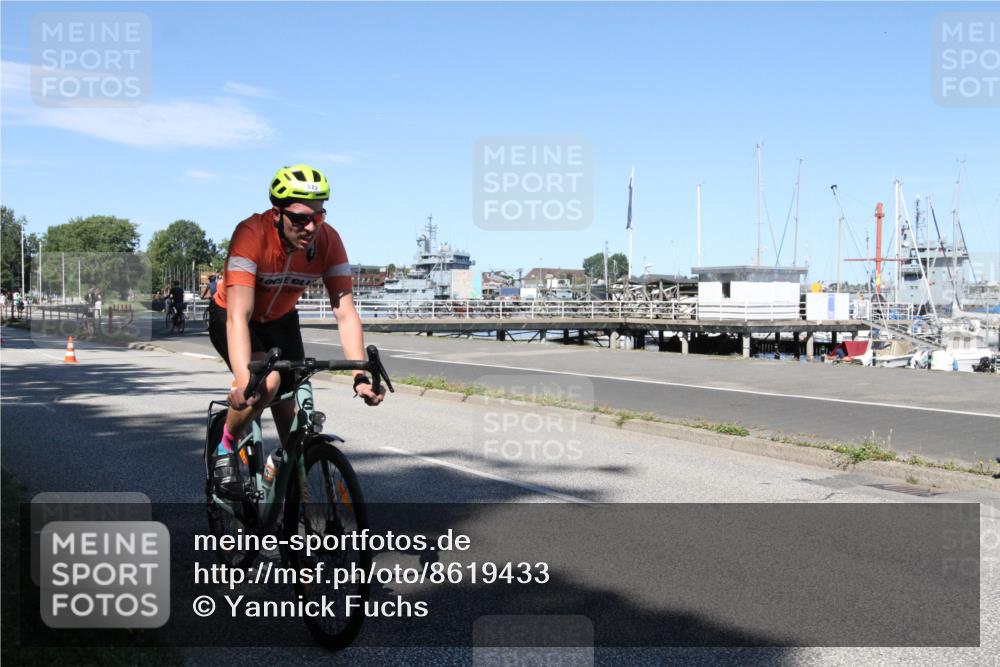 17.08.2025 - KN Förde Triathlon 2025 Yannick Fuchs http://msf.ph/oto/8619433 17.08.2025 13:22:08 Radfahren 437, 460, 467, 522 meine-sportfotos.de