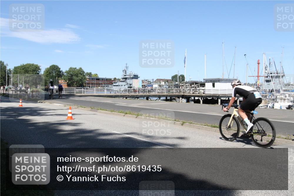 17.08.2025 - KN Förde Triathlon 2025 Yannick Fuchs http://msf.ph/oto/8619435 17.08.2025 13:22:15 Radfahren 475, 522, 527 meine-sportfotos.de