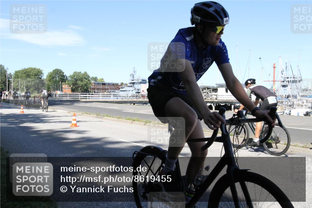 17.08.2025 - KN Förde Triathlon 2025 Yannick Fuchs http://msf.ph/oto/8619455 17.08.2025 13:22:33 Radfahren 438, 458, 473, 484, 486, 494, 514, 524, 538, 542, 546 meine-sportfotos.de