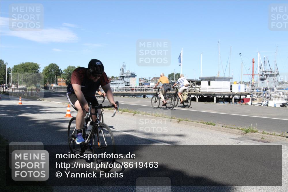 17.08.2025 - KN Förde Triathlon 2025 Yannick Fuchs http://msf.ph/oto/8619463 17.08.2025 13:22:44 Radfahren 410, 461, 486, 528 meine-sportfotos.de