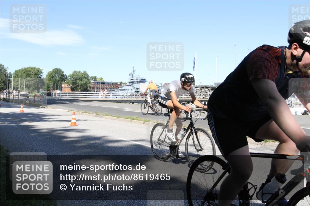 17.08.2025 - KN Förde Triathlon 2025 Yannick Fuchs http://msf.ph/oto/8619465 17.08.2025 13:22:44 Radfahren 410, 461, 486, 528 meine-sportfotos.de