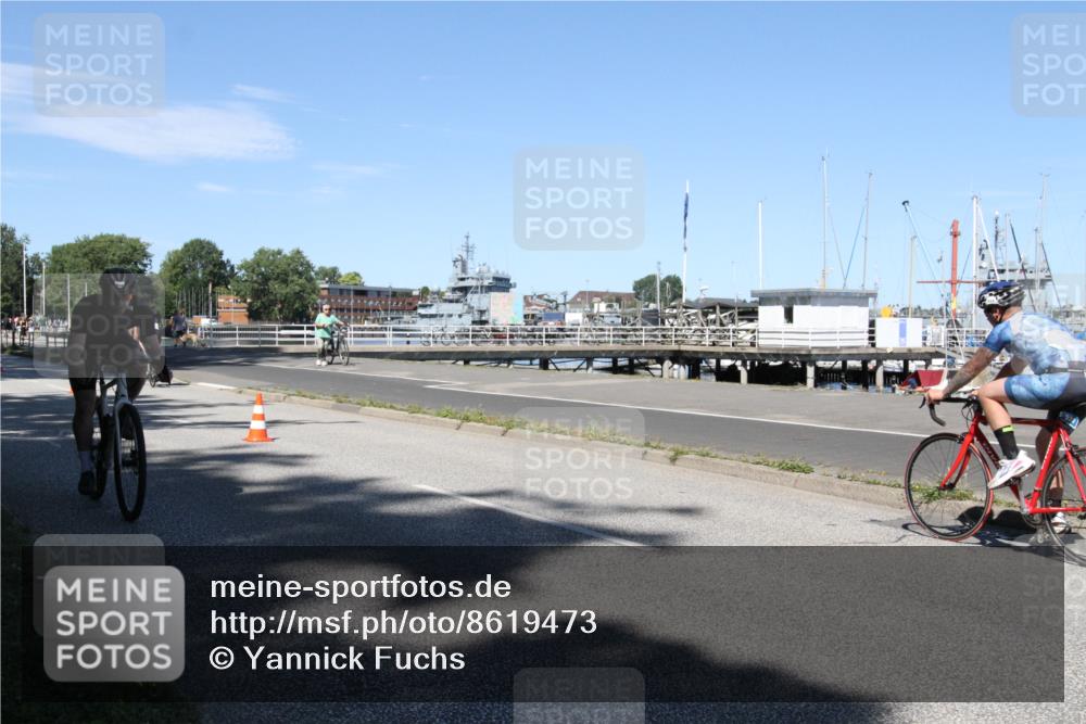 17.08.2025 - KN Förde Triathlon 2025 Yannick Fuchs http://msf.ph/oto/8619473 17.08.2025 13:23:01 Radfahren 446, 509, 539 meine-sportfotos.de