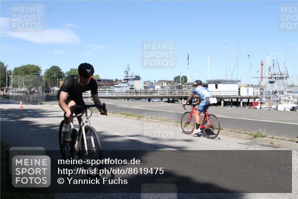 17.08.2025 - KN Förde Triathlon 2025 Yannick Fuchs http://msf.ph/oto/8619475 17.08.2025 13:23:01 Radfahren 446, 509, 539 meine-sportfotos.de