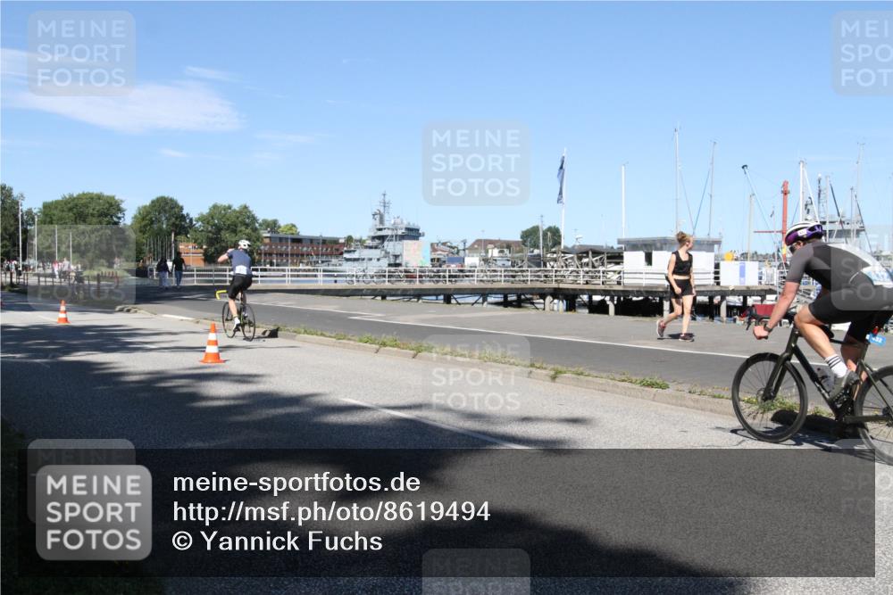 17.08.2025 - KN Förde Triathlon 2025 Yannick Fuchs http://msf.ph/oto/8619494 17.08.2025 13:23:43 Radfahren 395, 432, 475, 493, 535, 549 meine-sportfotos.de