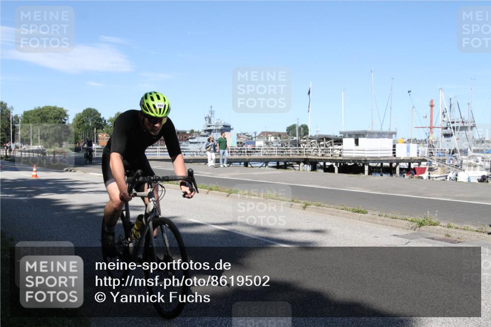 17.08.2025 - KN Förde Triathlon 2025 Yannick Fuchs http://msf.ph/oto/8619502 17.08.2025 13:24:01 Radfahren 458, 494, 542 meine-sportfotos.de