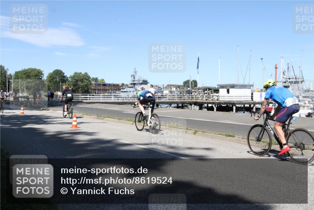 17.08.2025 - KN Förde Triathlon 2025 Yannick Fuchs http://msf.ph/oto/8619524 17.08.2025 13:24:36 Radfahren 396, 453, 476, 509, 510, 538 meine-sportfotos.de