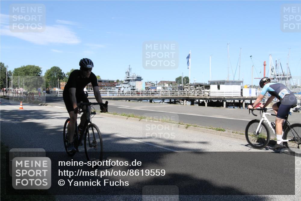 17.08.2025 - KN Förde Triathlon 2025 Yannick Fuchs http://msf.ph/oto/8619559 17.08.2025 13:25:29 Radfahren 487, 500, 518, 535, 549 meine-sportfotos.de