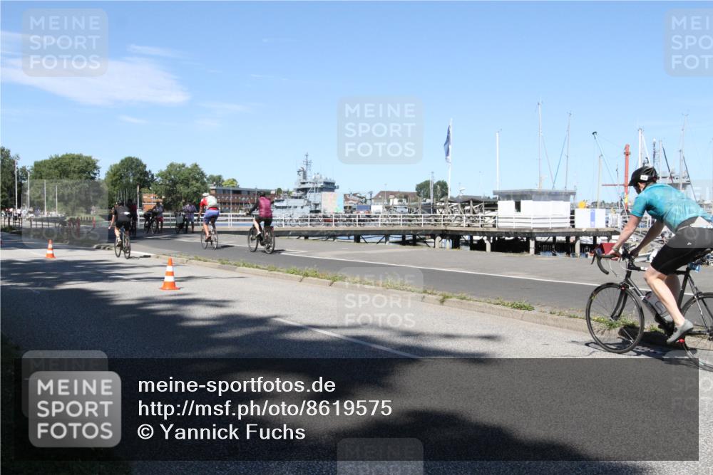 17.08.2025 - KN Förde Triathlon 2025 Yannick Fuchs http://msf.ph/oto/8619575 17.08.2025 13:26:01 Radfahren 430, 448, 465, 478, 531 meine-sportfotos.de