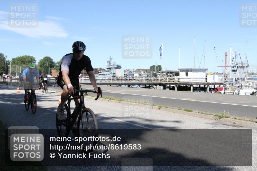 17.08.2025 - KN Förde Triathlon 2025 Yannick Fuchs http://msf.ph/oto/8619583 17.08.2025 13:26:09 Radfahren 396, 436, 453, 465, 476, 478, 536 meine-sportfotos.de