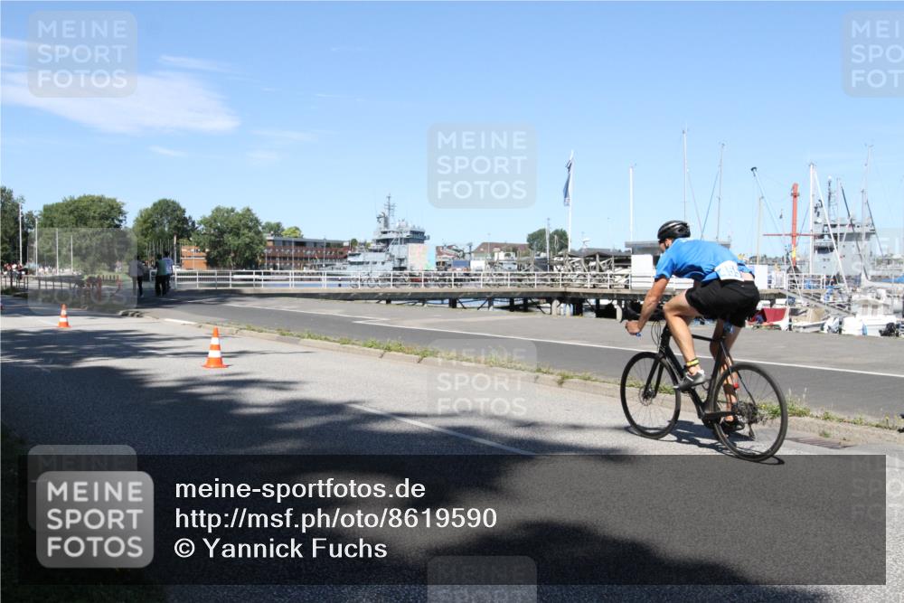 17.08.2025 - KN Förde Triathlon 2025 Yannick Fuchs http://msf.ph/oto/8619590 17.08.2025 13:26:21 Radfahren 421, 455, 483, 491 meine-sportfotos.de
