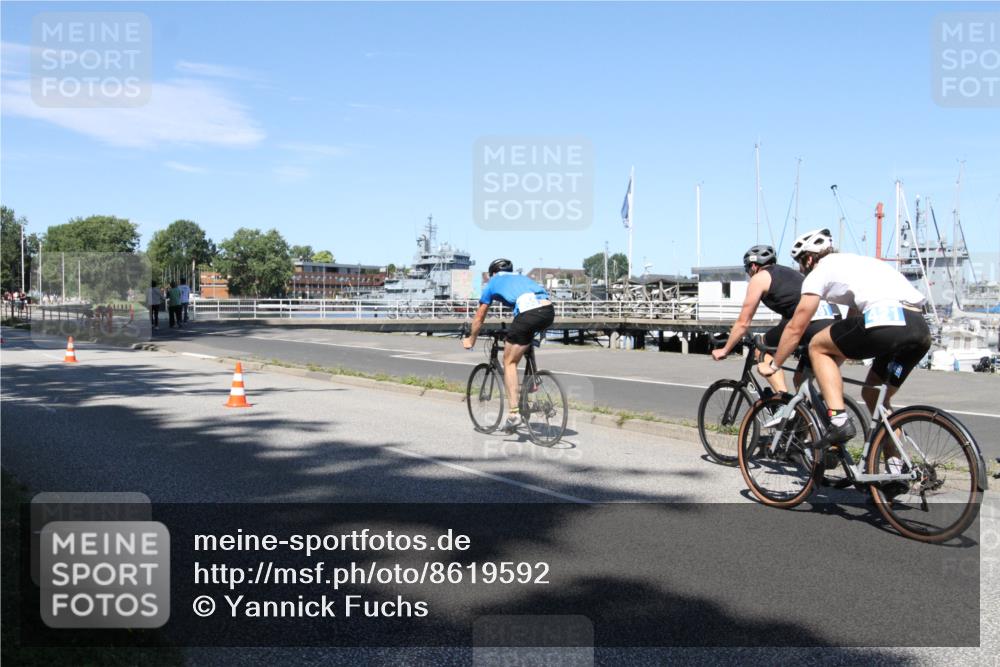 17.08.2025 - KN Förde Triathlon 2025 Yannick Fuchs http://msf.ph/oto/8619592 17.08.2025 13:26:21 Radfahren 421, 455, 483, 491 meine-sportfotos.de