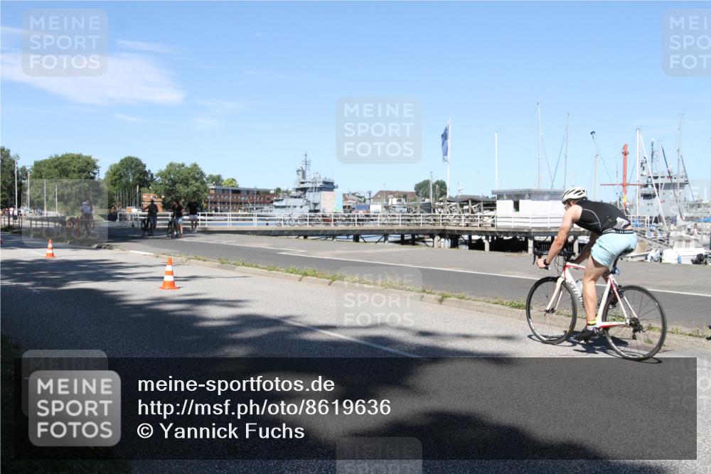 17.08.2025 - KN Förde Triathlon 2025 Yannick Fuchs http://msf.ph/oto/8619636 17.08.2025 13:27:21 Radfahren 490 meine-sportfotos.de