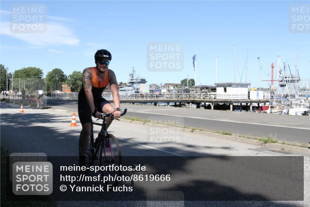 17.08.2025 - KN Förde Triathlon 2025 Yannick Fuchs http://msf.ph/oto/8619666 17.08.2025 13:28:14 Radfahren 443, 483, 515, 544 meine-sportfotos.de