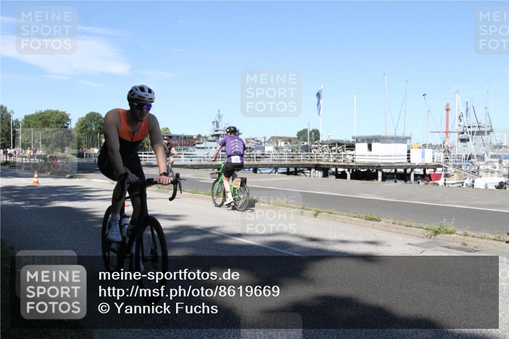 17.08.2025 - KN Förde Triathlon 2025 Yannick Fuchs http://msf.ph/oto/8619669 17.08.2025 13:28:19 Radfahren 462, 483, 515 meine-sportfotos.de