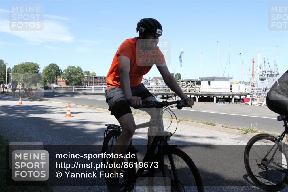 17.08.2025 - KN Förde Triathlon 2025 Yannick Fuchs http://msf.ph/oto/8619673 17.08.2025 13:28:24 Radfahren 462, 485, 507, 515 meine-sportfotos.de