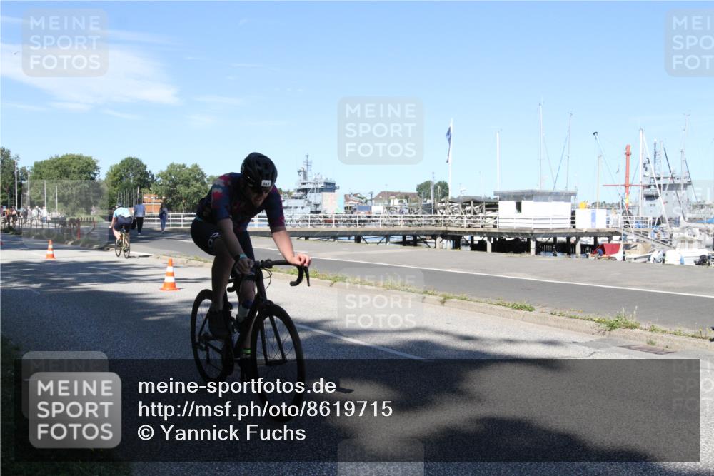 17.08.2025 - KN Förde Triathlon 2025 Yannick Fuchs http://msf.ph/oto/8619715 17.08.2025 13:30:19 Radfahren 519, 525, 541 meine-sportfotos.de