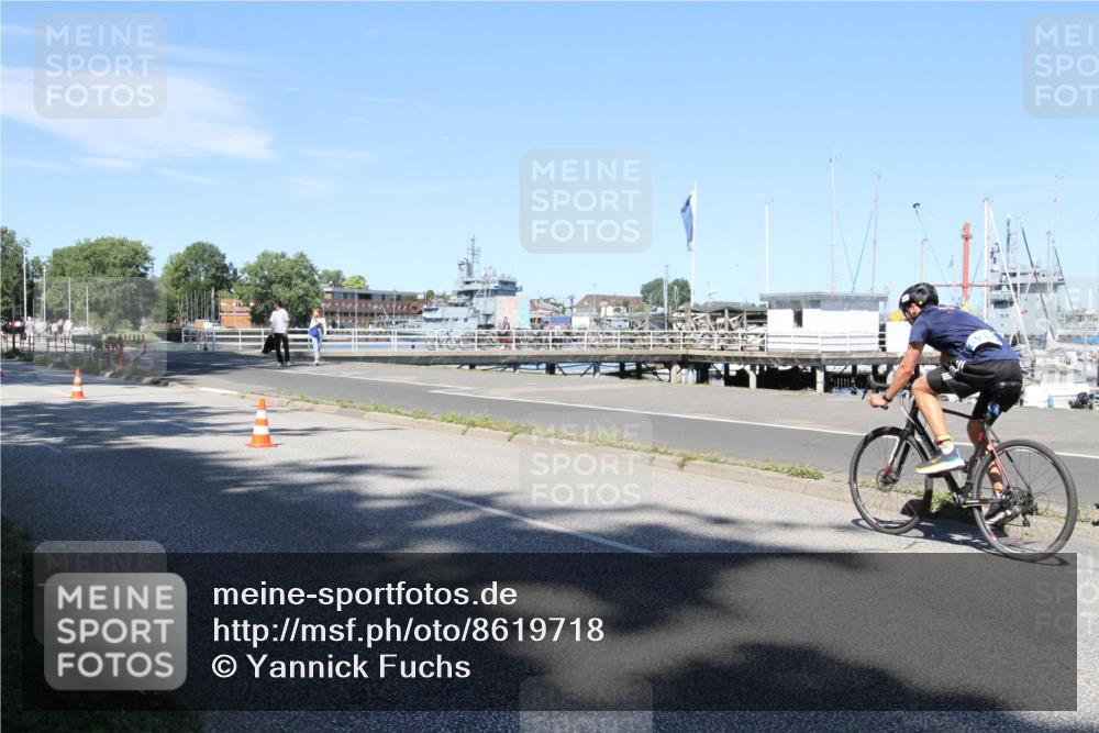 17.08.2025 - KN Förde Triathlon 2025 Yannick Fuchs http://msf.ph/oto/8619718 17.08.2025 13:30:25 Radfahren 525, 540, 541 meine-sportfotos.de