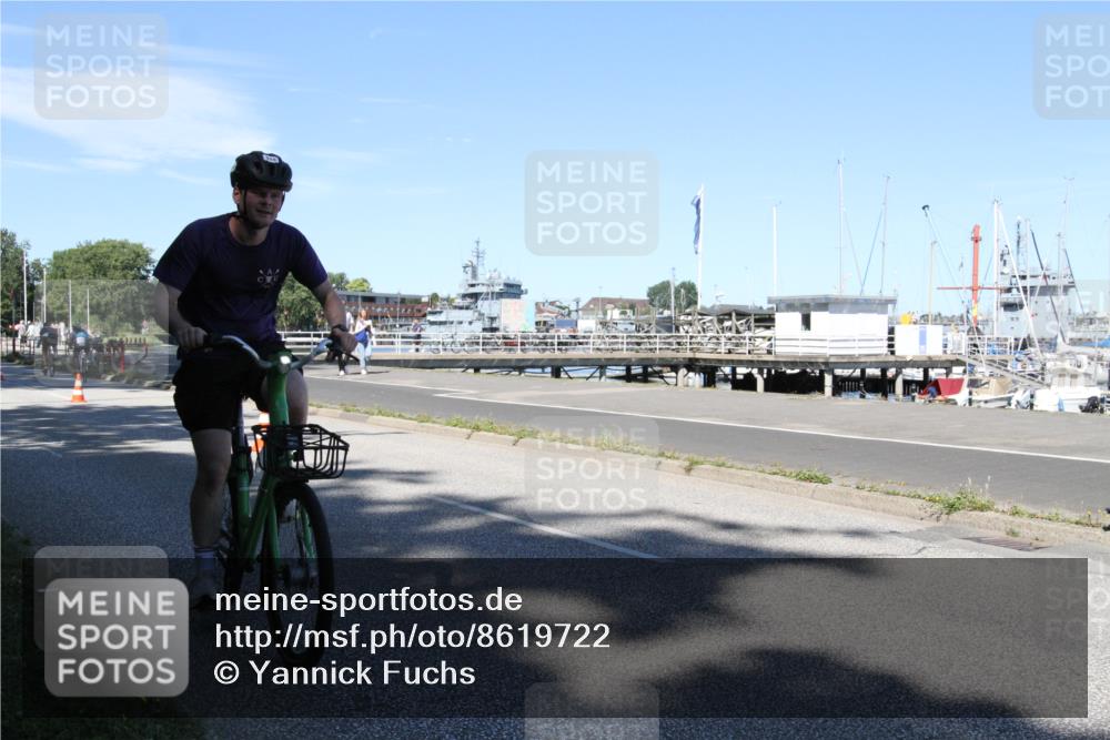 17.08.2025 - KN Förde Triathlon 2025 Yannick Fuchs http://msf.ph/oto/8619722 17.08.2025 13:30:30 Radfahren 515, 525, 540 meine-sportfotos.de