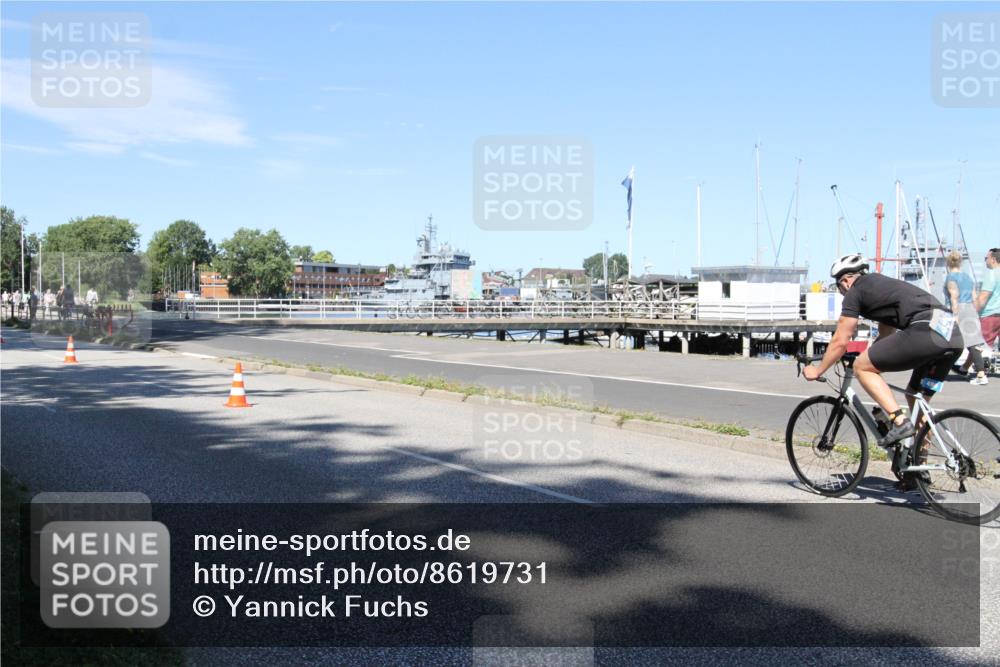 17.08.2025 - KN Förde Triathlon 2025 Yannick Fuchs http://msf.ph/oto/8619731 17.08.2025 13:30:54 Radfahren 482, 496, 526 meine-sportfotos.de