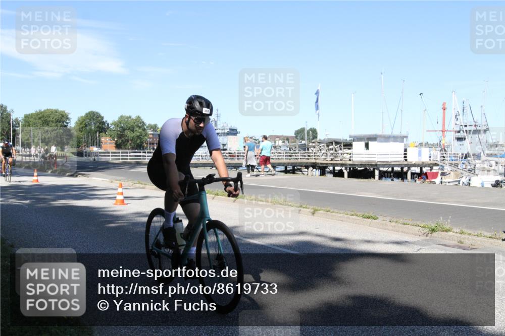17.08.2025 - KN Förde Triathlon 2025 Yannick Fuchs http://msf.ph/oto/8619733 17.08.2025 13:31:01 Radfahren 357, 477, 495, 502, 546 meine-sportfotos.de