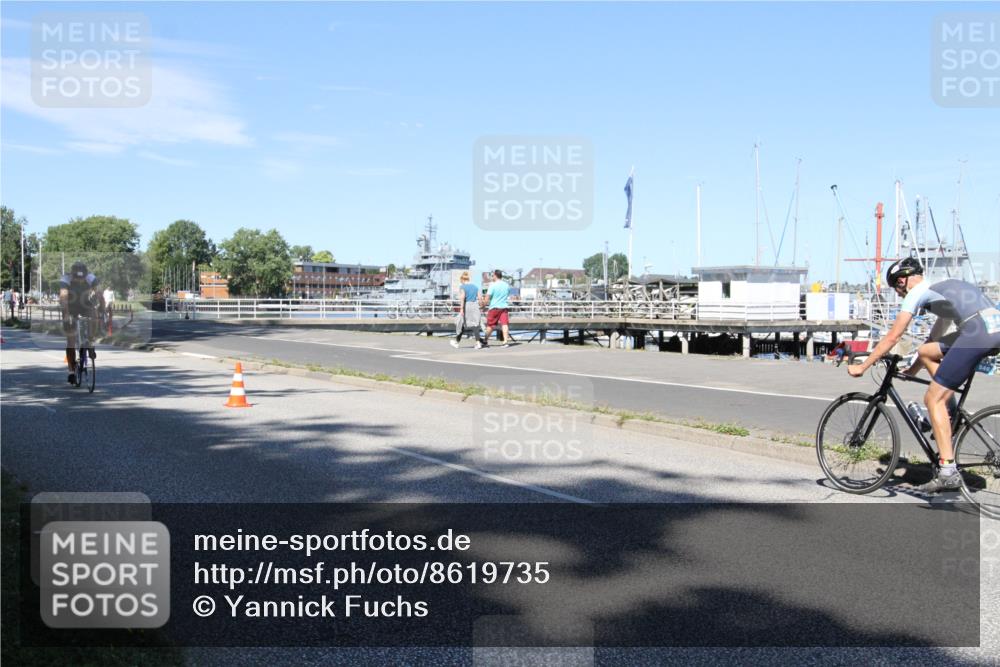 17.08.2025 - KN Förde Triathlon 2025 Yannick Fuchs http://msf.ph/oto/8619735 17.08.2025 13:31:02 Radfahren 357, 477, 495, 502, 546 meine-sportfotos.de