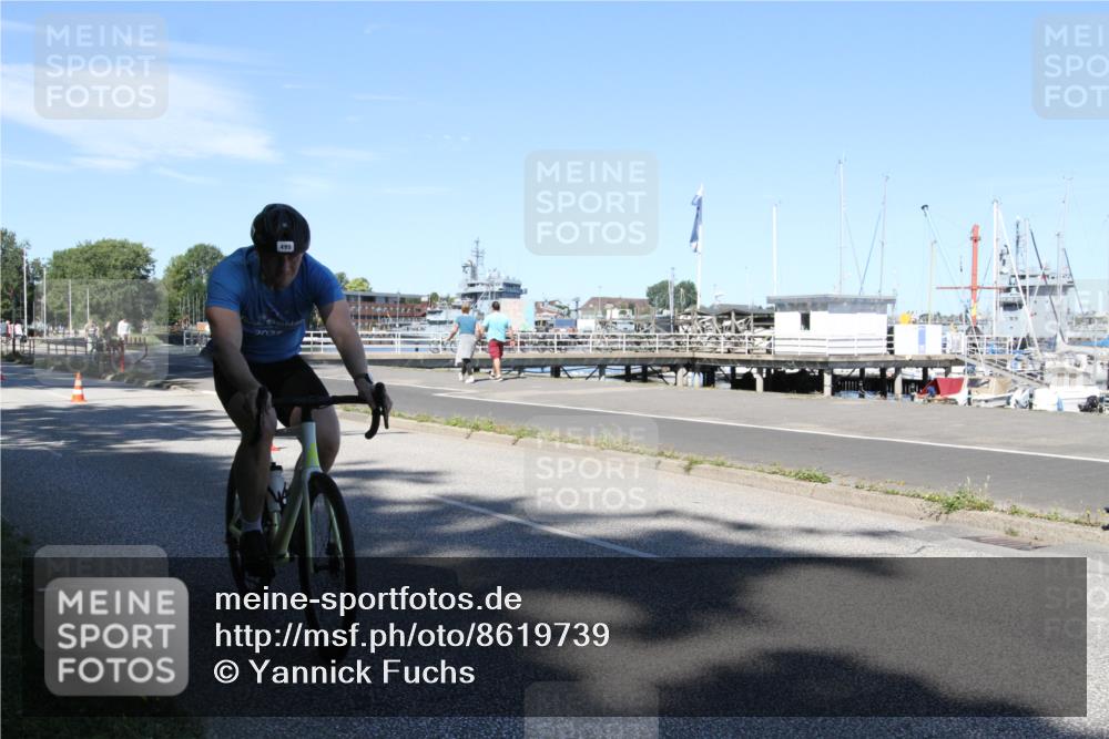 17.08.2025 - KN Förde Triathlon 2025 Yannick Fuchs http://msf.ph/oto/8619739 17.08.2025 13:31:04 Radfahren 357, 477, 495, 502, 546 meine-sportfotos.de