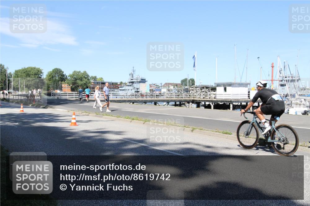 17.08.2025 - KN Förde Triathlon 2025 Yannick Fuchs http://msf.ph/oto/8619742 17.08.2025 13:31:13 Radfahren 495, 511 meine-sportfotos.de