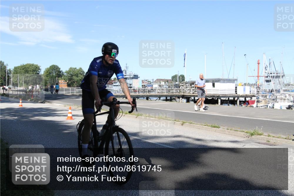 17.08.2025 - KN Förde Triathlon 2025 Yannick Fuchs http://msf.ph/oto/8619745 17.08.2025 13:31:20 Radfahren 480 meine-sportfotos.de