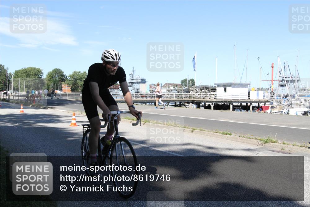 17.08.2025 - KN Förde Triathlon 2025 Yannick Fuchs http://msf.ph/oto/8619746 17.08.2025 13:31:31 Radfahren 508, 517 meine-sportfotos.de