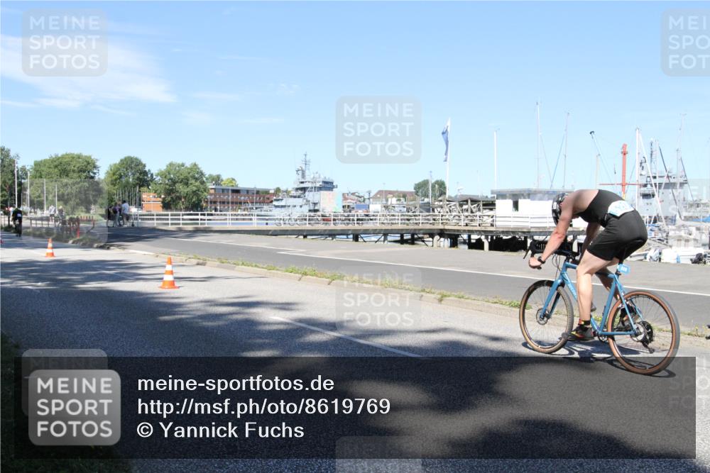17.08.2025 - KN Förde Triathlon 2025 Yannick Fuchs http://msf.ph/oto/8619769 17.08.2025 13:32:32 Radfahren 438, 494, 520 meine-sportfotos.de