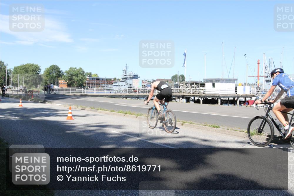 17.08.2025 - KN Förde Triathlon 2025 Yannick Fuchs http://msf.ph/oto/8619771 17.08.2025 13:32:32 Radfahren 438, 494, 520 meine-sportfotos.de
