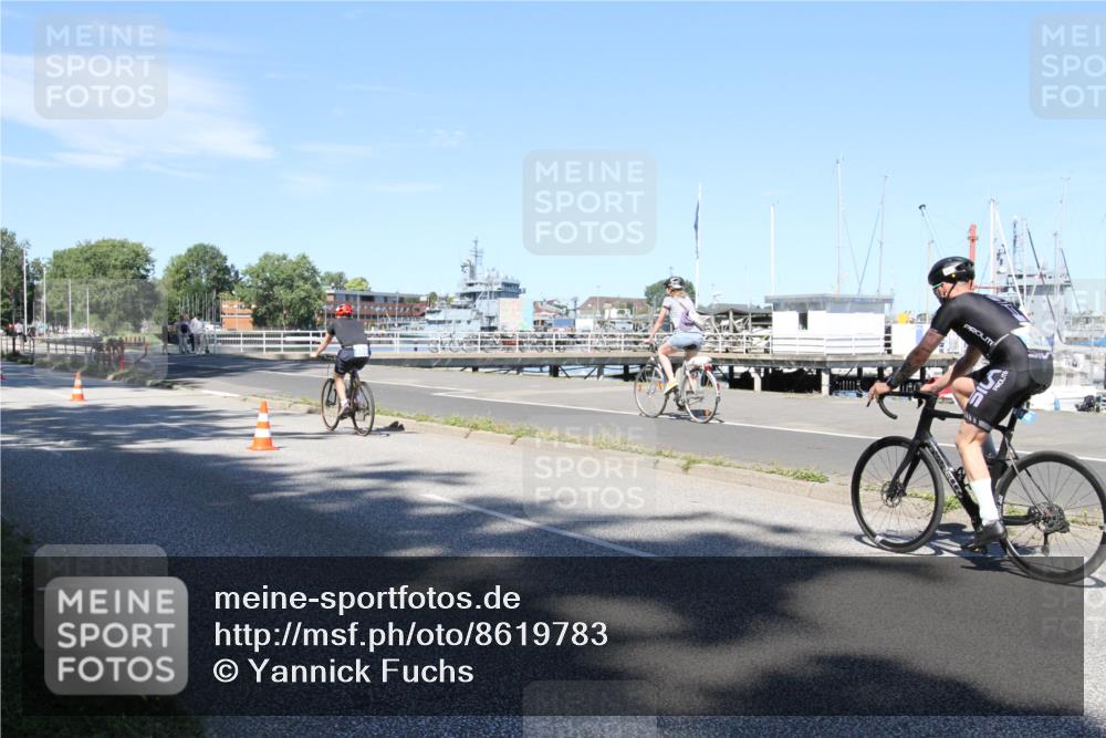 17.08.2025 - KN Förde Triathlon 2025 Yannick Fuchs http://msf.ph/oto/8619783 17.08.2025 13:32:55 Radfahren 477, 486, 511, 542 meine-sportfotos.de