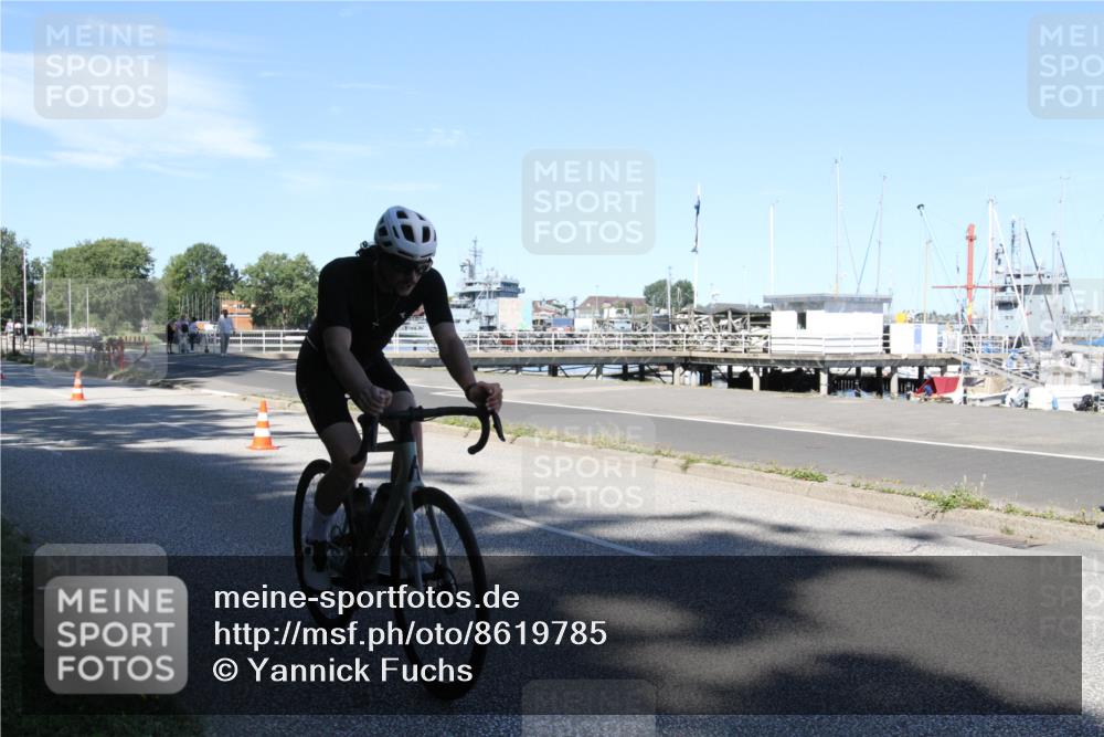 17.08.2025 - KN Förde Triathlon 2025 Yannick Fuchs http://msf.ph/oto/8619785 17.08.2025 13:33:14 Radfahren 484, 517, 524, 527 meine-sportfotos.de