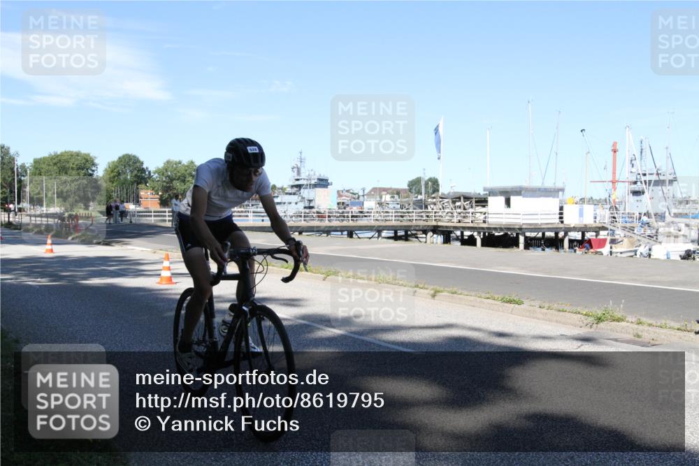 17.08.2025 - KN Förde Triathlon 2025 Yannick Fuchs http://msf.ph/oto/8619795 17.08.2025 13:33:29 Radfahren 528 meine-sportfotos.de