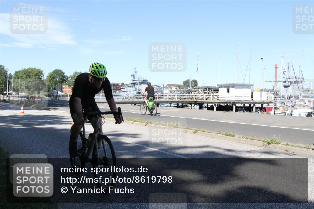 17.08.2025 - KN Förde Triathlon 2025 Yannick Fuchs http://msf.ph/oto/8619798 17.08.2025 13:34:05 Radfahren 494, 510, 512 meine-sportfotos.de