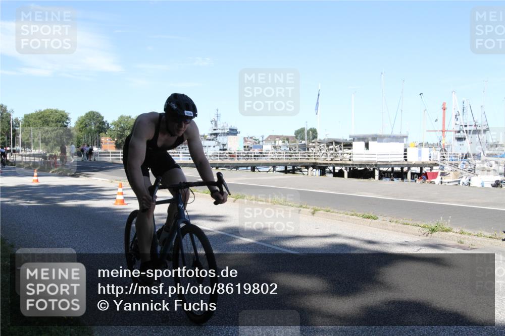 17.08.2025 - KN Förde Triathlon 2025 Yannick Fuchs http://msf.ph/oto/8619802 17.08.2025 13:34:11 Radfahren 481, 494, 510, 512, 520 meine-sportfotos.de