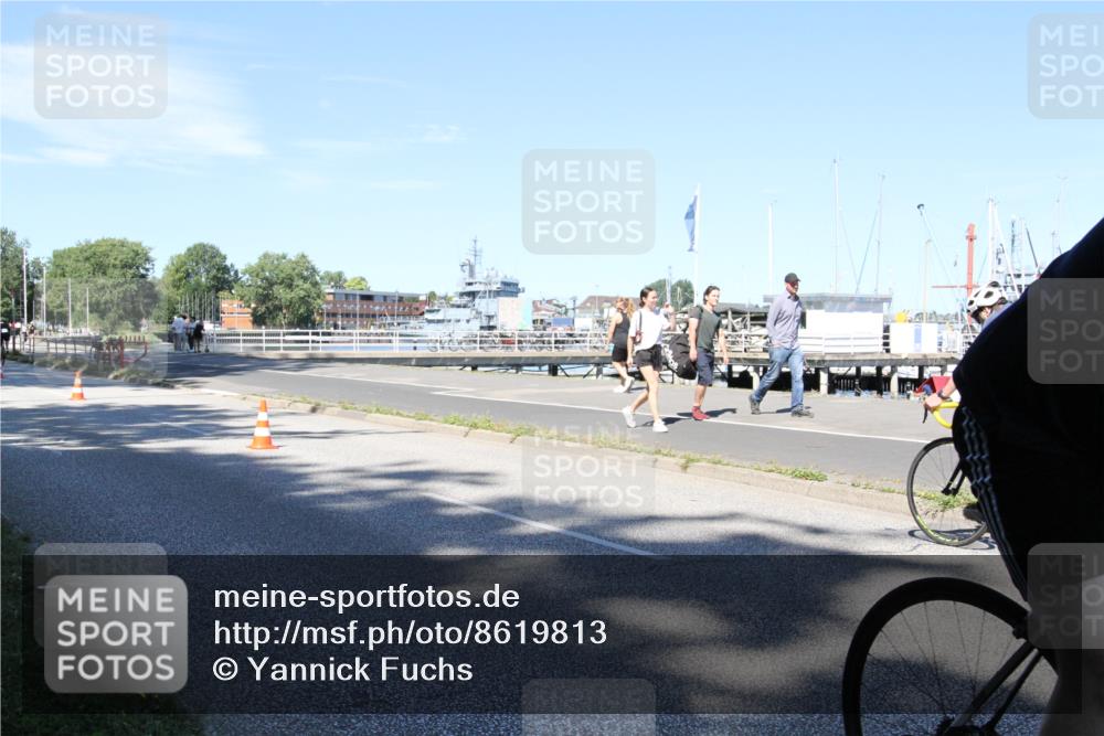 17.08.2025 - KN Förde Triathlon 2025 Yannick Fuchs http://msf.ph/oto/8619813 17.08.2025 13:34:30 Radfahren 410, 438, 535, 549 meine-sportfotos.de