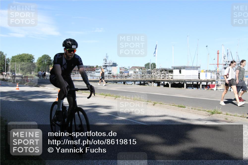 17.08.2025 - KN Förde Triathlon 2025 Yannick Fuchs http://msf.ph/oto/8619815 17.08.2025 13:34:34 Radfahren 410, 438, 535, 542 meine-sportfotos.de