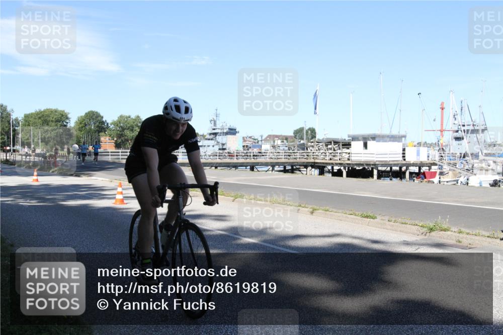 17.08.2025 - KN Förde Triathlon 2025 Yannick Fuchs http://msf.ph/oto/8619819 17.08.2025 13:34:58 Radfahren 484, 486, 524 meine-sportfotos.de